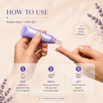 Instant Lift Eye Gel™ – Firming Eye Serum for Puffiness, Fine Lines & Under Eye Bags